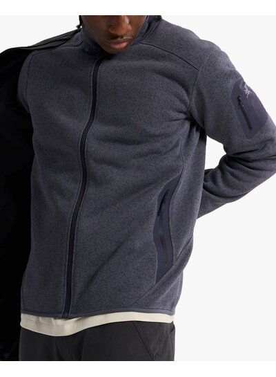 Arcteryx  ARCTERYX M's Covert Cardigan Fleece - Dark Stratus Black Sapphire
