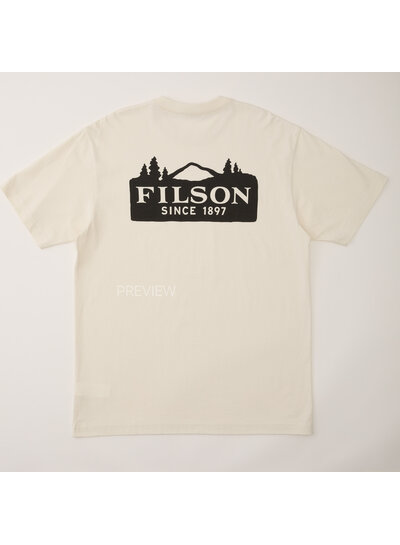FILSON  FILSON SS Scenic Graphic T- Shirt -  Basswood