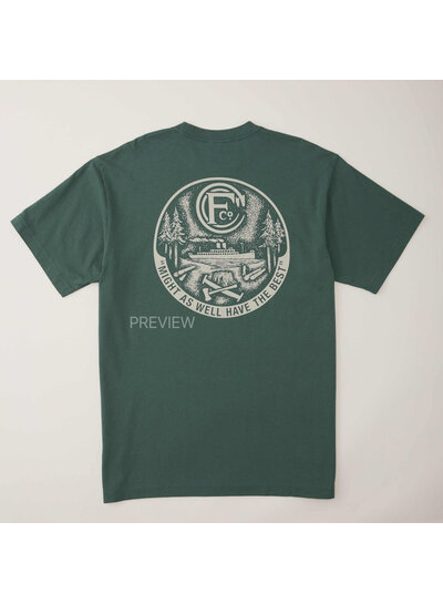 FILSON  FILSON SS Forestry Graphic T- Shirt -  Mallard Green
