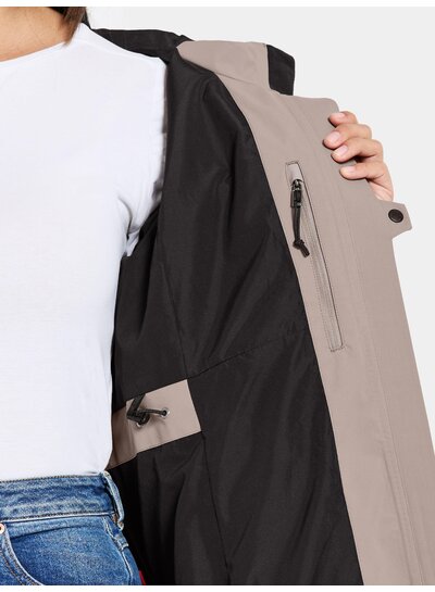 DIDRIKSONS 1913  Didriksons Womens Bea Parka - Ash Brown