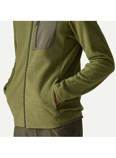 Patagonia  Patagonia Mens R1 Air Fleece Jacket - Caper Green