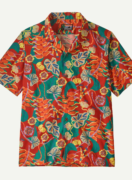 Patagonia  Patagonia Mens Tidal Threads Camp Shirt - Hot Ember