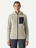 Patagonia  PATAGONIA Womens R1 Air Fleece Full-Zip Hoody - Wool White
