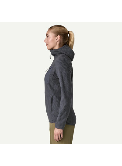 Patagonia  PATAGONIA Womens R1 Air Fleece Full-Zip Hoody - Smolder Blue
