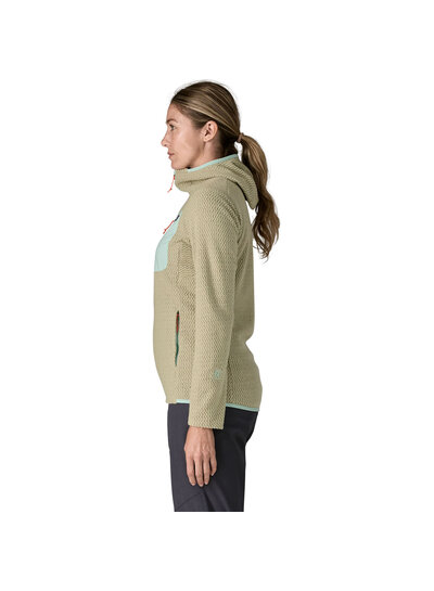 Patagonia  PATAGONIA Womens R1 Air Fleece Full-Zip Hoody - Weathered Stone