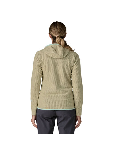 Patagonia  PATAGONIA Womens R1 Air Fleece Full-Zip Hoody - Weathered Stone