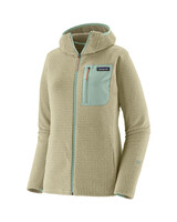 Patagonia  PATAGONIA Womens R1 Air Fleece Full-Zip Hoody - Weathered Stone