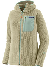 Patagonia  PATAGONIA Womens R1 Air Fleece Full-Zip Hoody - Weathered Stone
