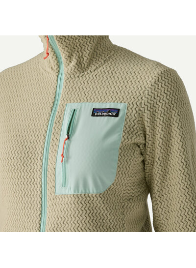 Patagonia  PATAGONIA Womens R1 Air Fleece Full-Zip Hoody - Weathered Stone