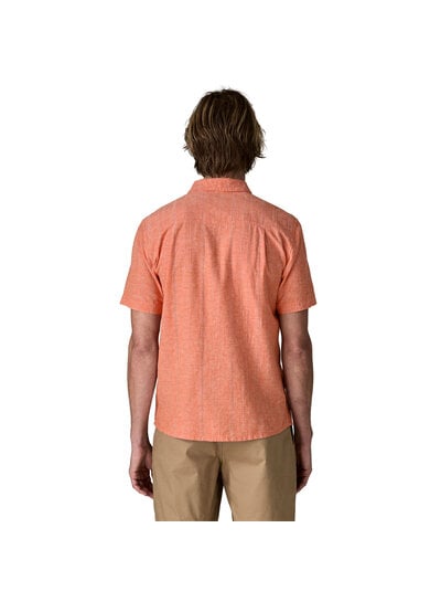 Patagonia  Patagonia Mens Back Step Shirt - Coal Orange