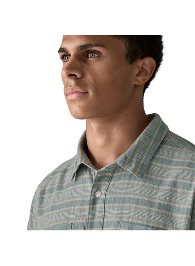 Patagonia  Patagonia Mens Back Step Shirt - Blue Sage
