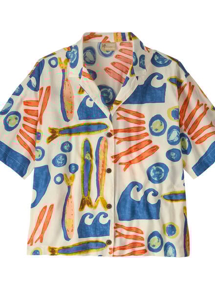 Patagonia  Patagonia Womens Tidal Treads Shirt - Natural