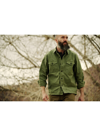 FILSON  FILSON Field Jac Shirt - Washed Fatigue Green