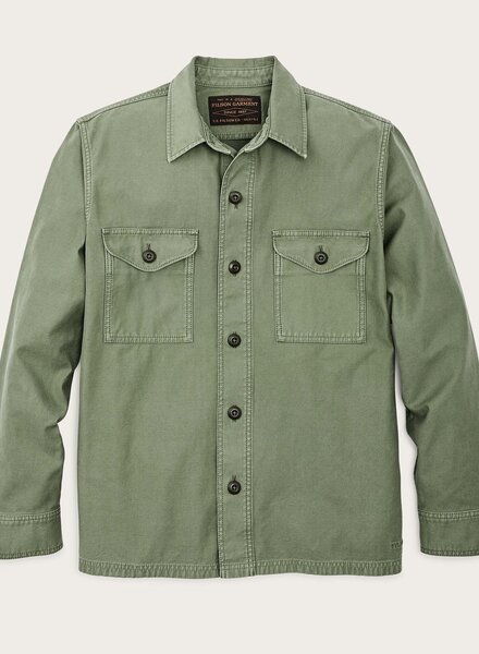 FILSON  FILSON Field Jac Shirt - Washed Fatigue Green