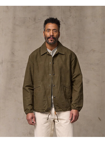 FILSON  FILSON  Dry Wax Windbreaker - Military Olive