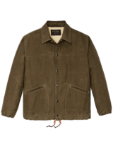 FILSON  FILSON Dry Wax Windbreaker - Military Olive