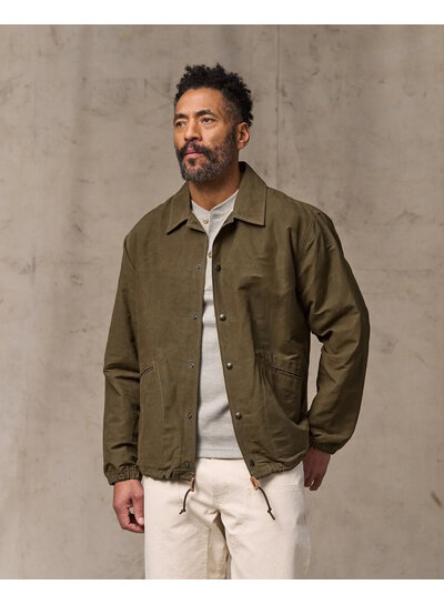 FILSON  FILSON  Dry Wax Windbreaker - Military Olive