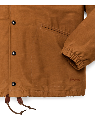 FILSON  FILSON  Dry Wax Windbreaker - Harvest Tan
