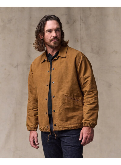 FILSON  FILSON  Dry Wax Windbreaker - Harvest Tan