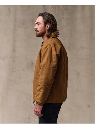 FILSON  FILSON  Dry Wax Windbreaker - Harvest Tan