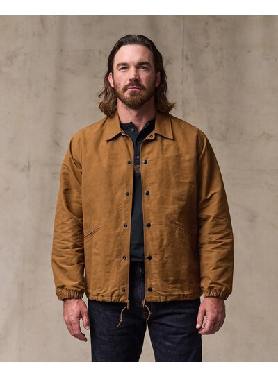 FILSON  FILSON  Dry Wax Windbreaker - Harvest Tan