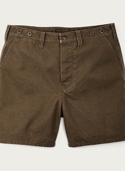 FILSON  Filson Dry Tin Cloth Shorts - Marsh Olive