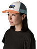 Patagonia  Patagonia P-6 Trucker Hat - White Peach Sherbet