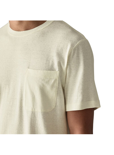Patagonia  Patagonia Mens Trail Harbor Pocket Tee - Shore Blue