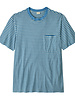 Patagonia  Patagonia Mens Trail Harbor Pocket Tee - Shore Blue