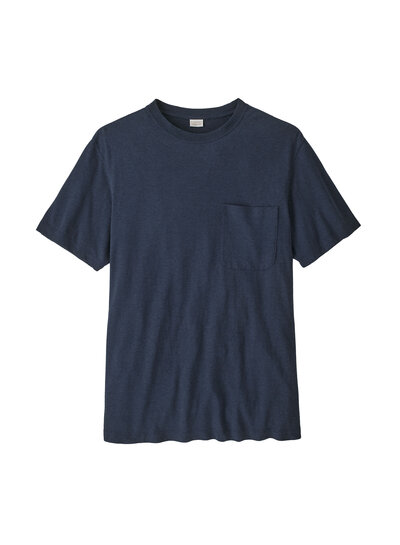Patagonia  Patagonia Mens Trail Harbor Pocket Tee - New Navy