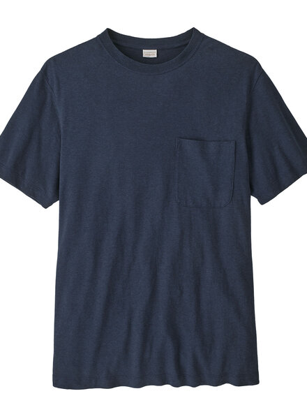 Patagonia  Patagonia Mens Trail Harbor Pocket Tee - New Navy