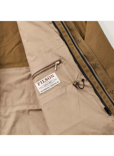 FILSON  FILSON Tin Cloth Field Jacket - Dark Tan