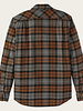 FILSON  FILSON  Vintage Flannel Work Shirt - Brown Charcoal Plaid