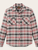 FILSON  FILSON  Rangeland Flannel Shirt - Red Gray Plaid