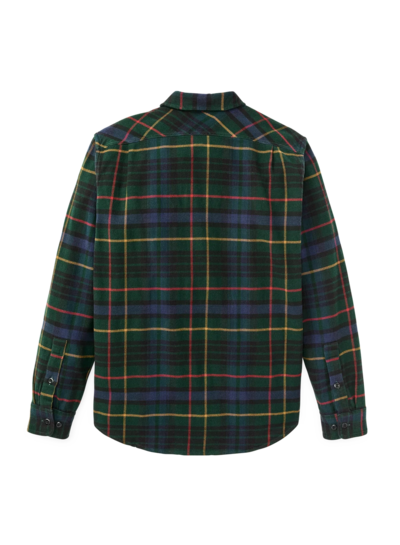 FILSON  FILSON  Vintage Flannel Work Shirt - Green Navy Plaid