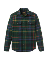 FILSON  FILSON  Vintage Flannel Work Shirt - Green Navy Plaid