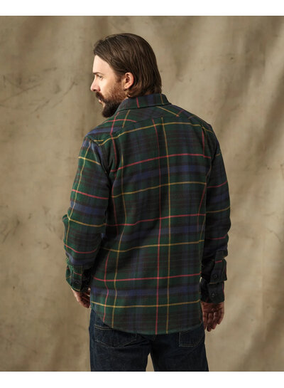 FILSON  FILSON  Vintage Flannel Work Shirt - Green Navy Plaid