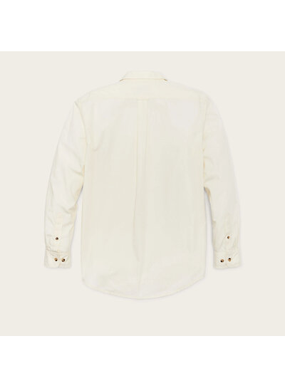 FILSON  FILSON Washed Feather Cloth Shirt - Ivory