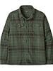 Patagonia  Patagonia Mens Organic Cotton Fjord Flannel Shirt - Treeline Green