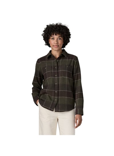 Patagonia  Patagonia Womens Fjord Flannel  Shirt - Basin Green