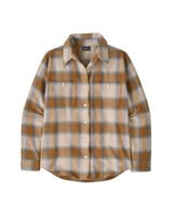 Patagonia  Patagonia Womens Fjord Flannel  Shirt - Nest Brown
