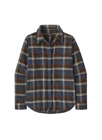 Patagonia  Patagonia Womens Fjord Flannel  Shirt - Smolder Blue