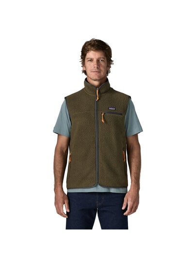 Patagonia  Patagonia Mens Retro Pile Vest - Basin Green