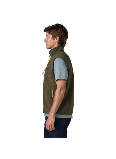 Patagonia  Patagonia Mens Retro Pile Vest - Basin Green