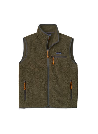 Patagonia  Patagonia Mens Retro Pile Vest - Basin Green