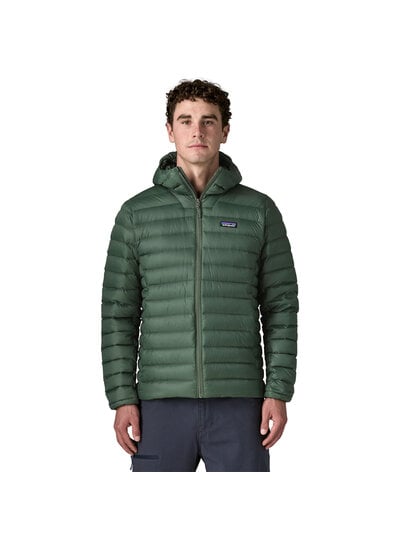 Patagonia  Patagonia Mens Down Sweater Hoody - Treeline Green