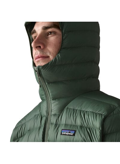 Patagonia  Patagonia Mens Down Sweater Hoody - Treeline Green