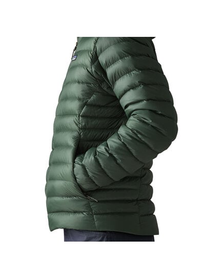 Patagonia  Patagonia Mens Down Sweater Hoody - Treeline Green