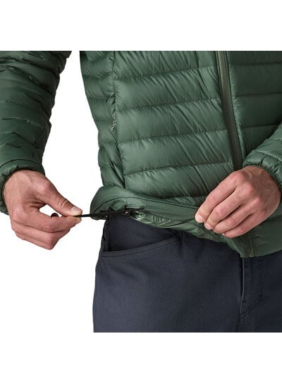 Patagonia  Patagonia Mens Down Sweater Hoody - Treeline Green