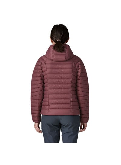 Patagonia  Patagonia Womens Down Sweater Hoody - Dark Ruby